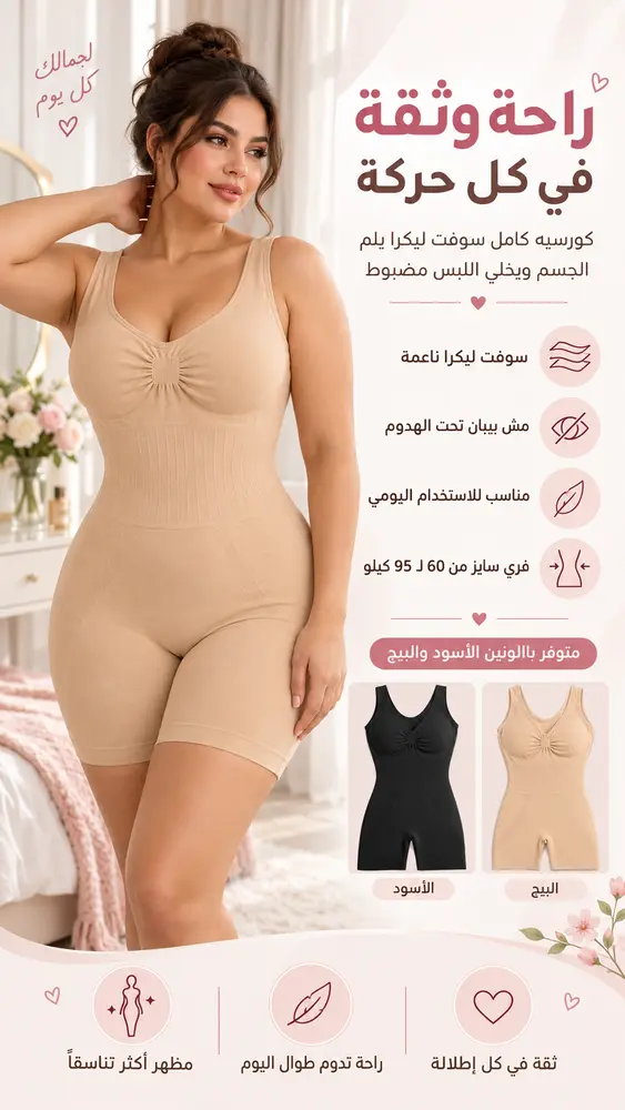 كورسيه كامل سوفت حريمي